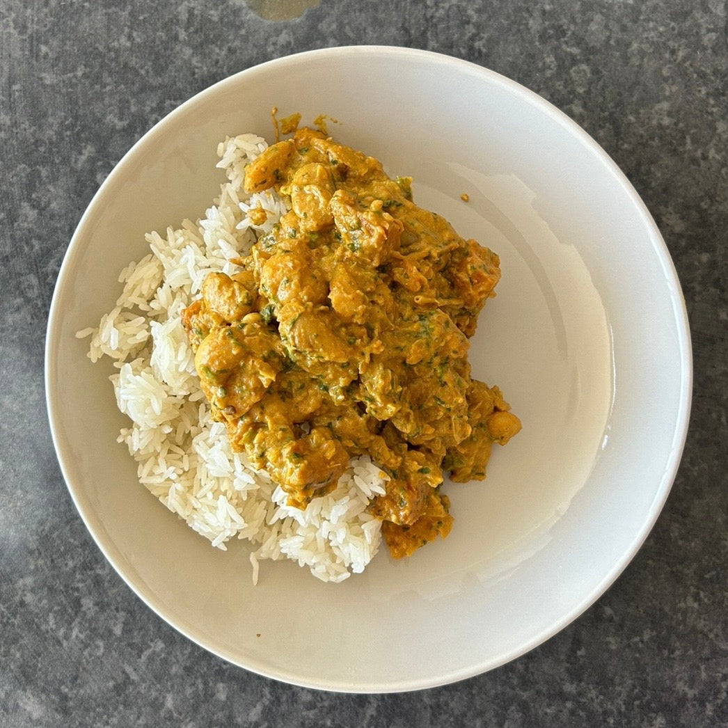 Butternut & Butter Bean Coconut Stew (Creamy Plant-Based Comfort)