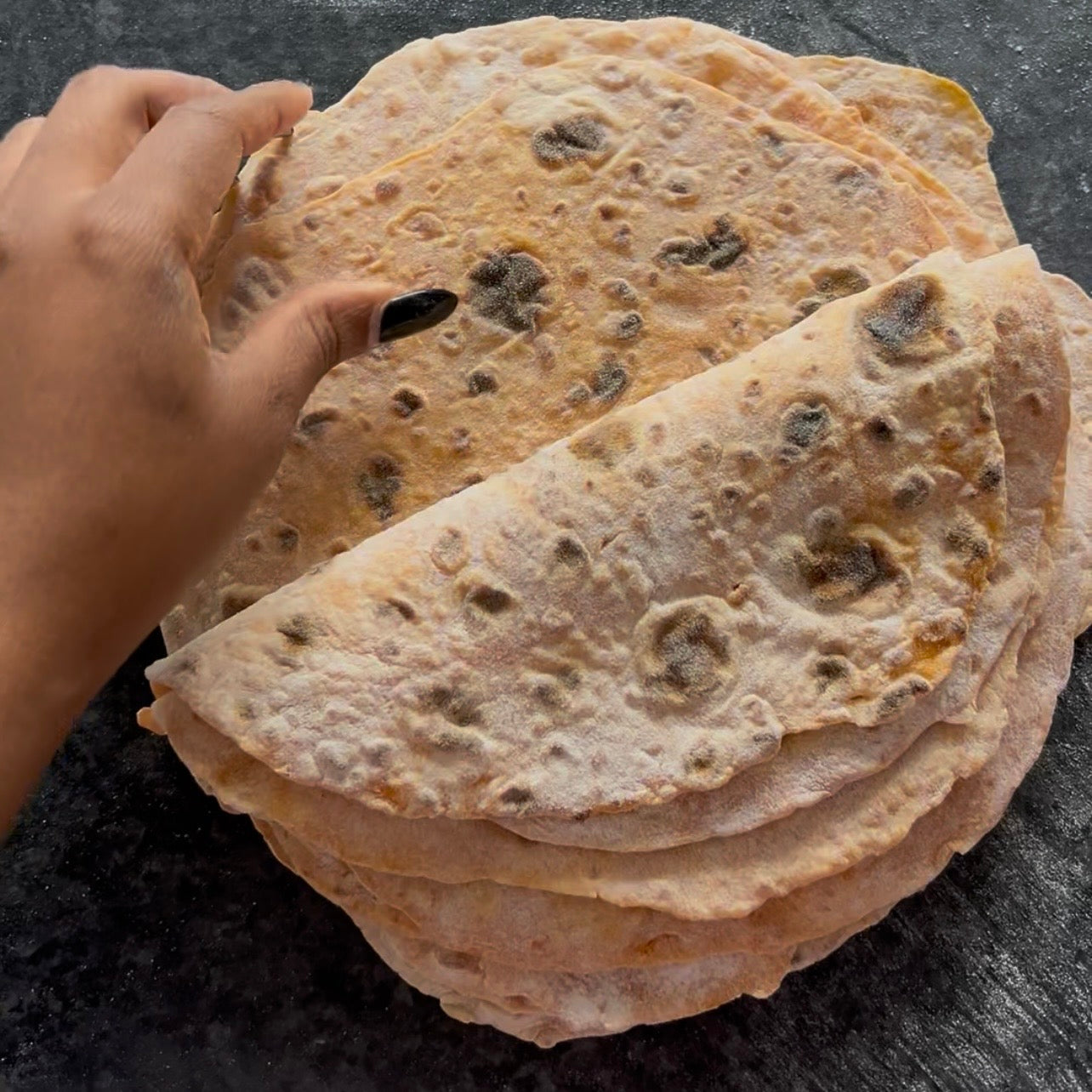 Soft Sweet Potato Flatbreads (Easy 3-Ingredient Wraps)