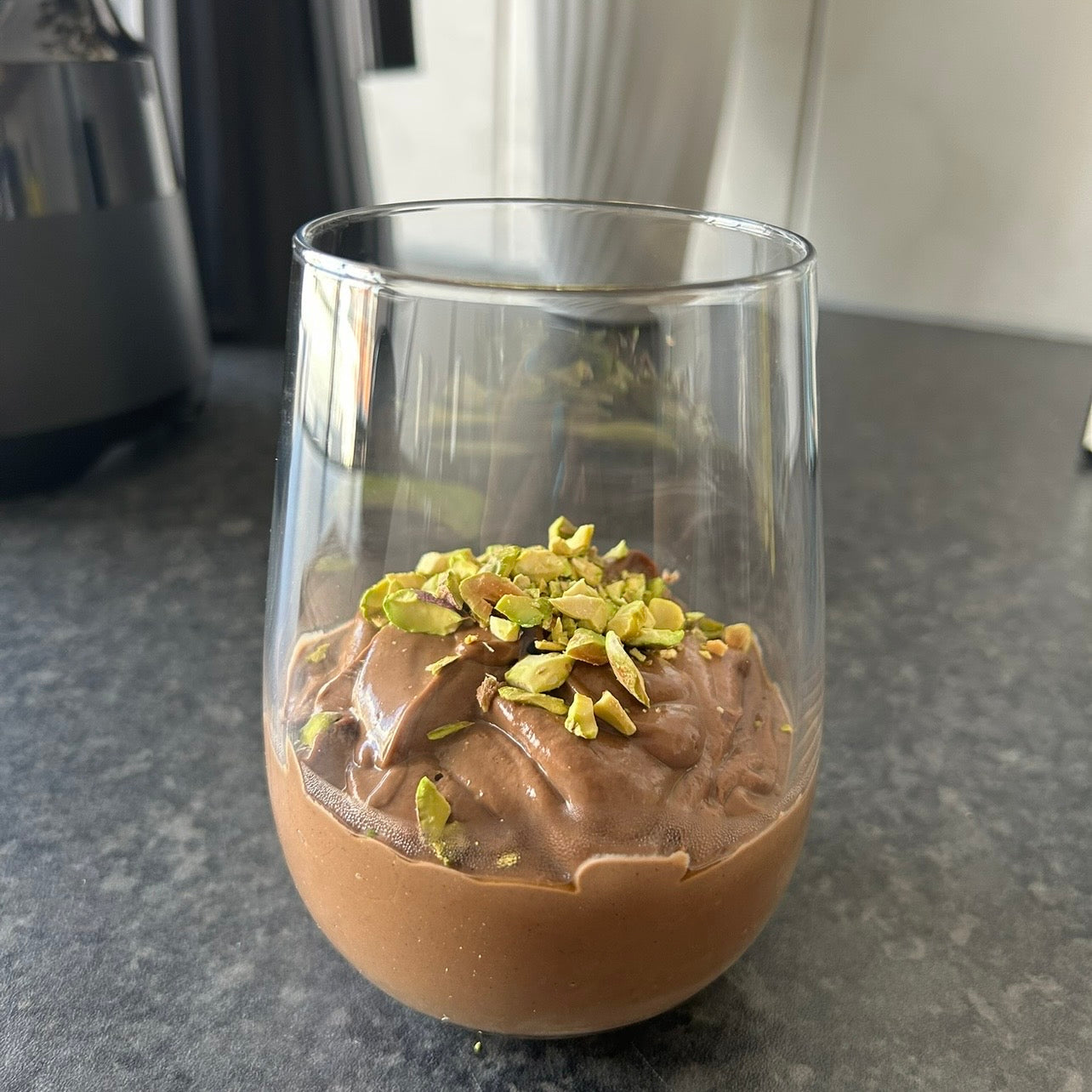 Mocha Avocado & Silken Tofu Mousse (Creamy Vegan Chocolate Dessert)