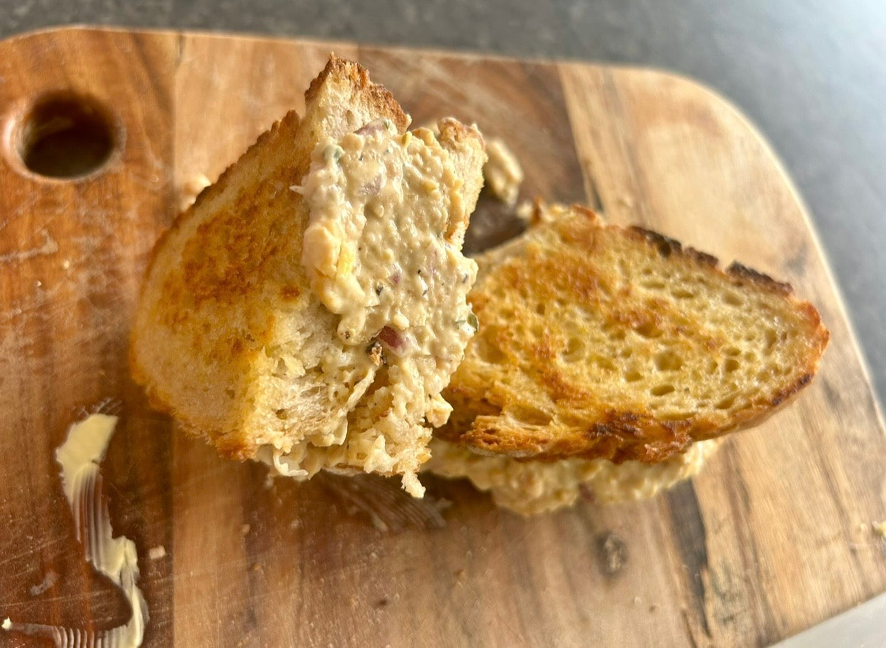 Smashed Chickpea Mayo Sandwich