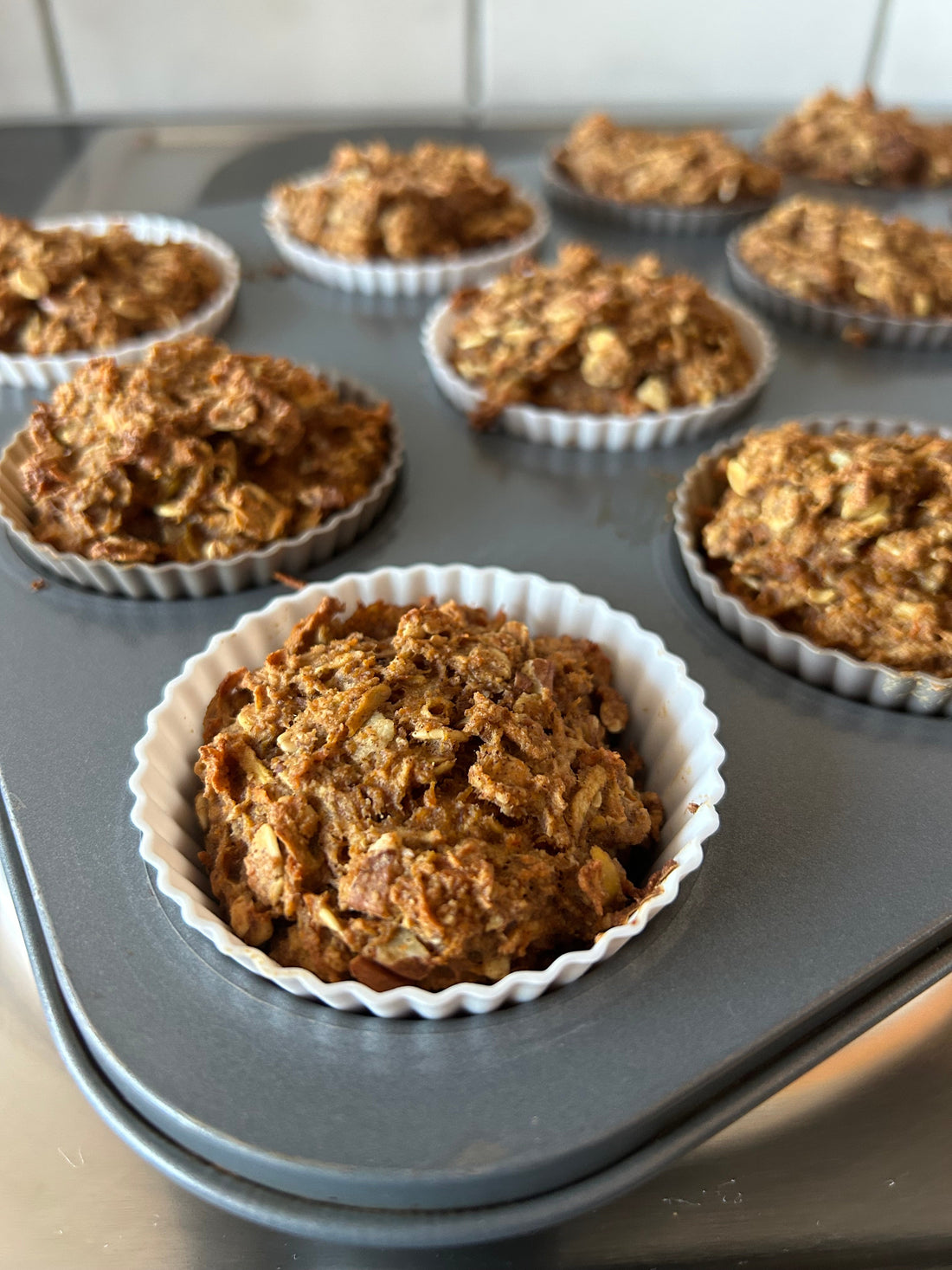Apple, Carrot & Orange Muffins