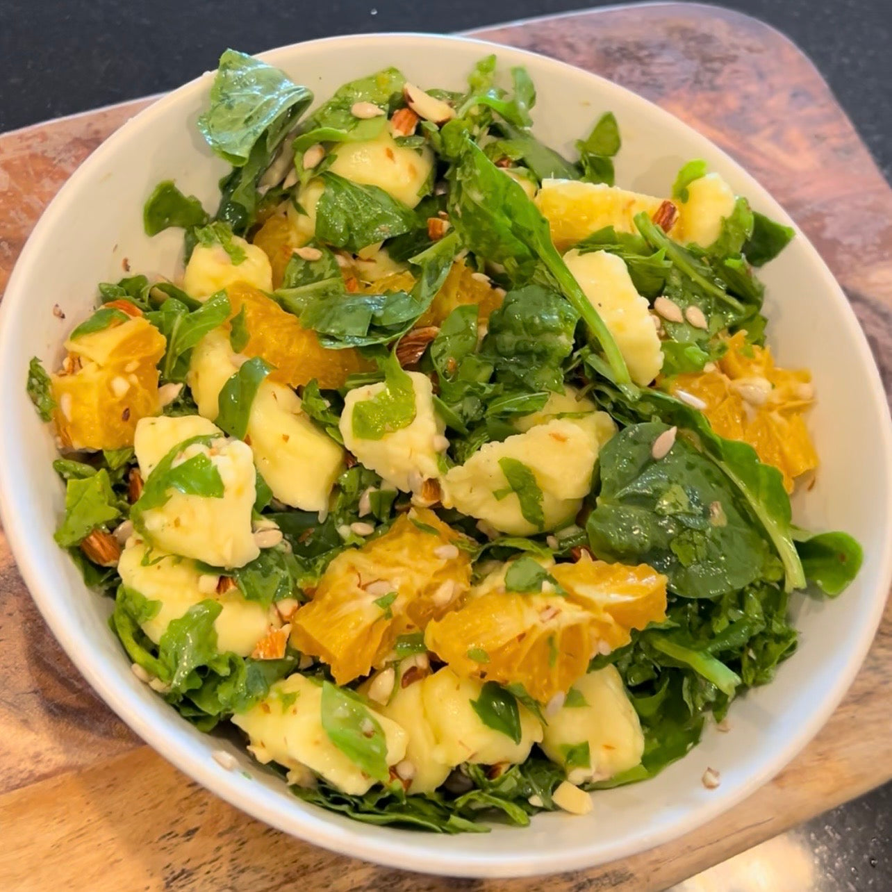 Citrus & Halloumi Crunch Salad