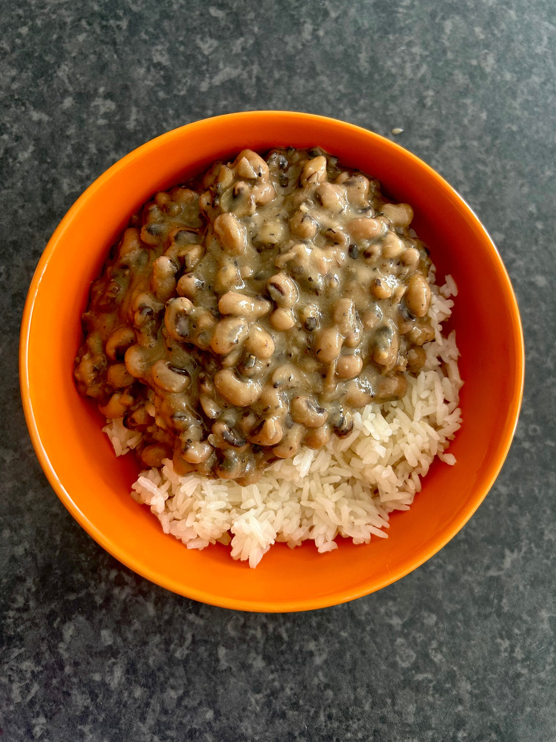 Umami Mushroom Black-Eyed Pea Rice Bowl