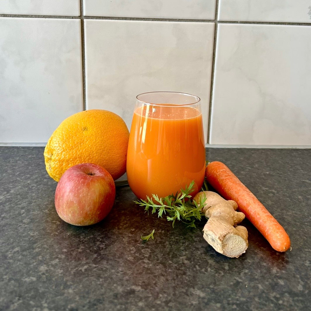 Sunrise Glow homemade fresh juice 