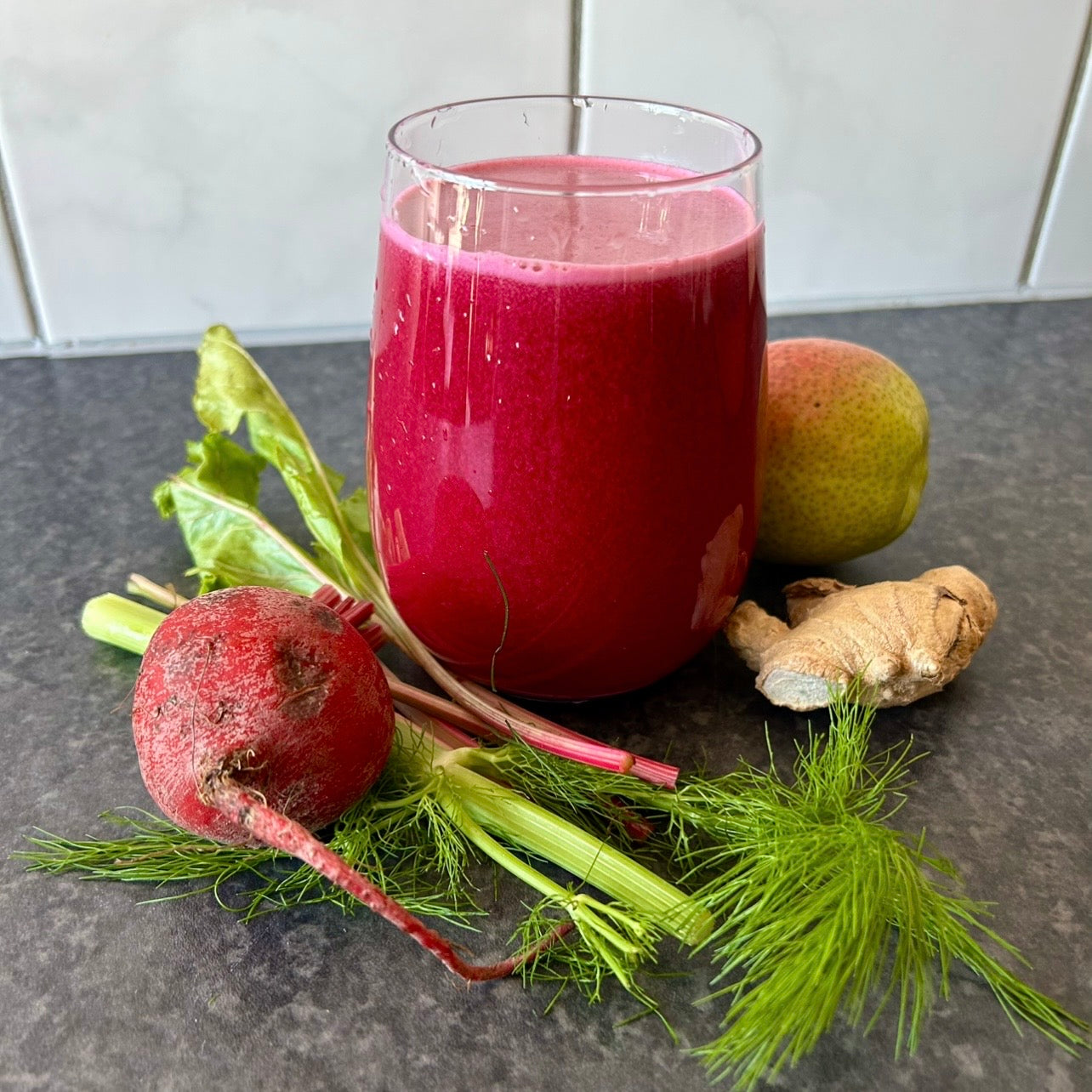 Beet Beauty Juice (Pear, Beetroot & Fennel Glow Juice)