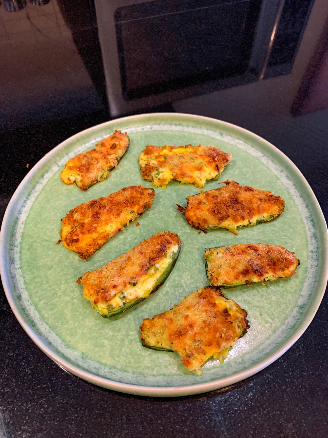 Air fried Jalapeños poppers