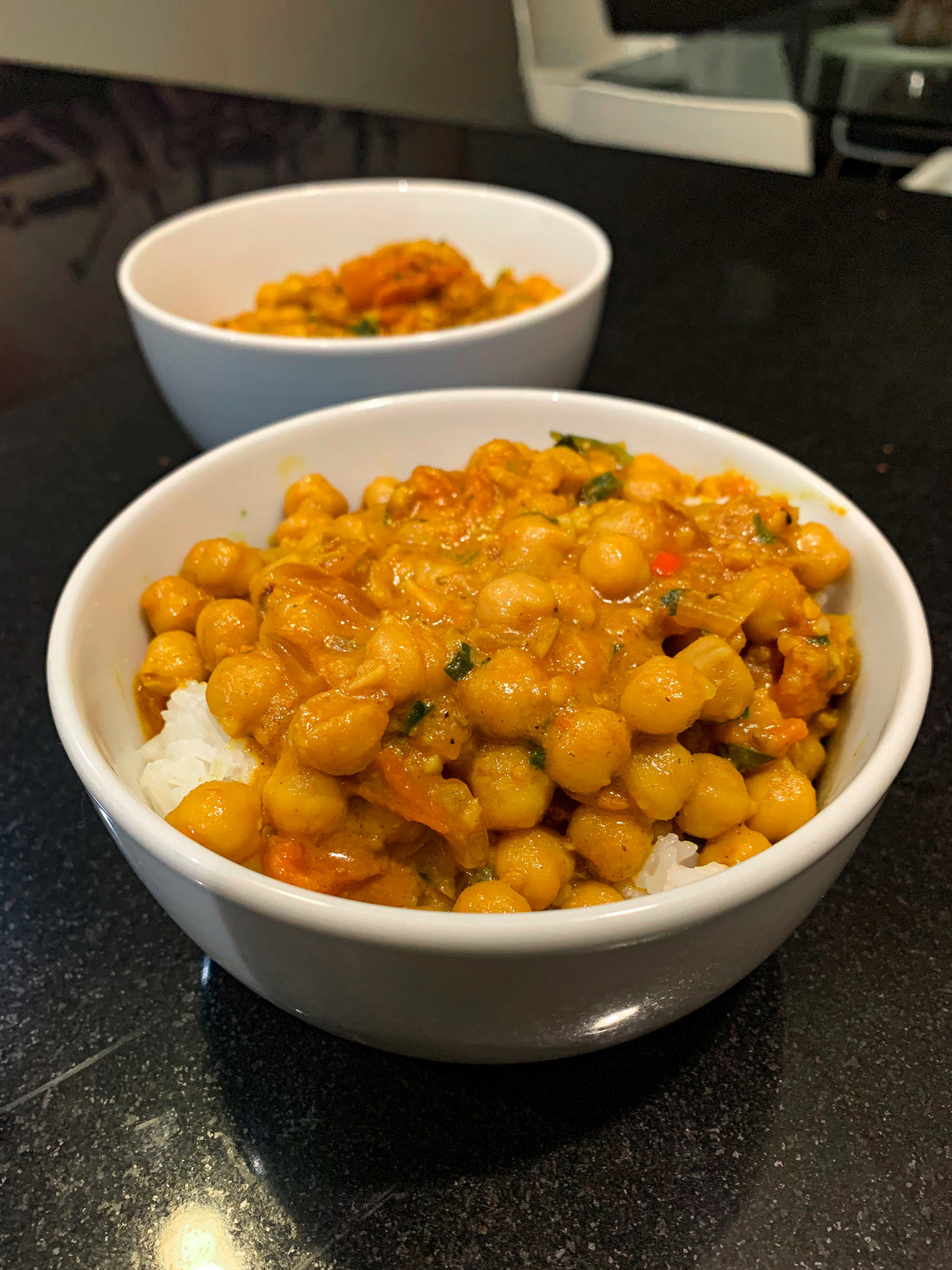 Vegan chickpea curry
