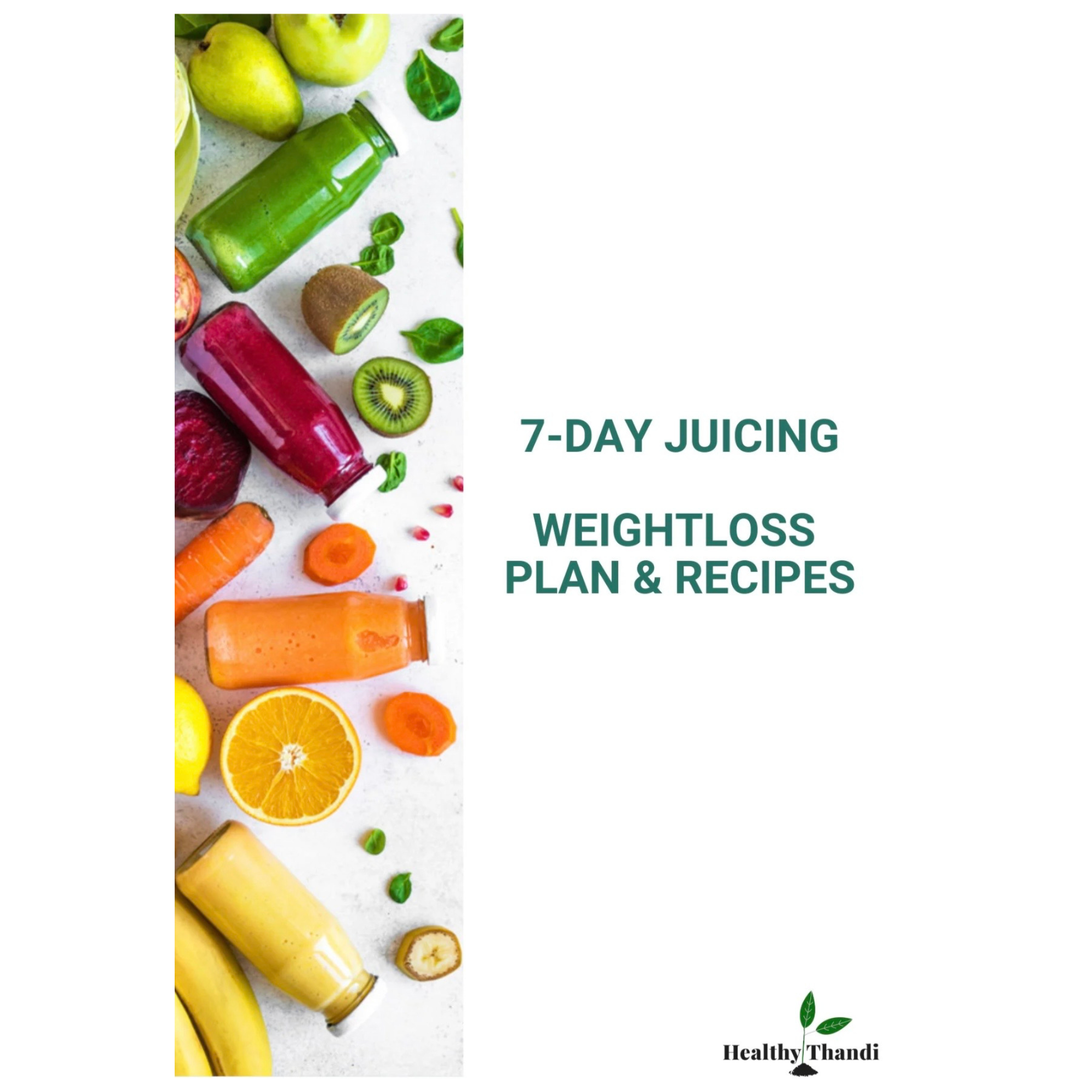 7 days juicing fasting weight-loss plan